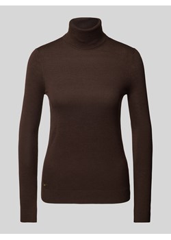 Sweter z dzianiny z golfem model ‘ZOE’ ze sklepu Peek&Cloppenburg  w kategorii Swetry damskie - zdjęcie 175302413