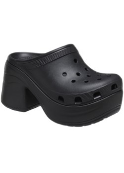 Obcasy Crocs Siren Clog 208547-001 czarne ze sklepu ButyModne.pl w kategorii Klapki damskie - zdjęcie 175303093