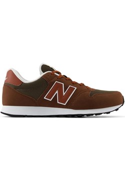 Buty New Balance GM500OBY brązowe ze sklepu ButyModne.pl w kategorii Buty sportowe męskie - zdjęcie 175303101