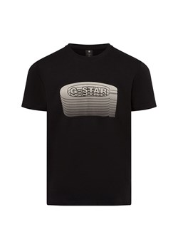 G-Star RAW Koszulka męska Mężczyźni Bawełna czarny nadruk ze sklepu vangraaf w kategorii T-shirty męskie - zdjęcie 175304820