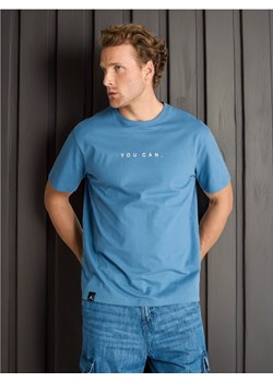 Sinsay - Koszulka comfort fit - niebieski ze sklepu Sinsay w kategorii T-shirty męskie - zdjęcie 175307180