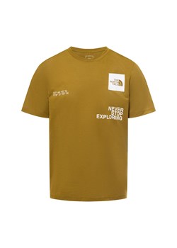 The North Face Koszulka męska Mężczyźni Dżersej oliwkowy nadruk ze sklepu vangraaf w kategorii T-shirty męskie - zdjęcie 175311674