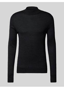 Sweter z dzianiny z golfem ze sklepu Peek&Cloppenburg  w kategorii Swetry męskie - zdjęcie 175313470