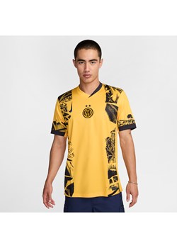 Męska koszulka piłkarska Nike Dri-FIT Inter Mediolan Stadium 2024/25 (wersja trzecia) – replika - Żółty ze sklepu Nike poland w kategorii T-shirty męskie - zdjęcie 175323873