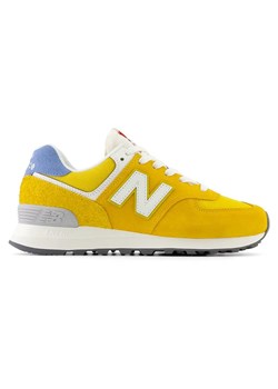 New Balance Skórzane sneakersy &quot;WL574&quot; w kolorze żółtym ze sklepu Limango Polska w kategorii Buty sportowe damskie - zdjęcie 175324384