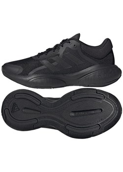 Buty do biegania adidas Response GW6661 czarne ze sklepu ButyModne.pl w kategorii Buty sportowe damskie - zdjęcie 175324444