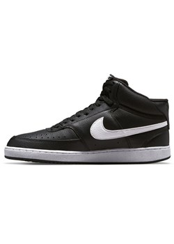 Buty Nike Court Vision Mid Next Nature DN3577 001 czarne ze sklepu ButyModne.pl w kategorii Buty sportowe męskie - zdjęcie 175324450