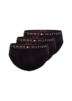 Tommy Hilfiger Slipy w 3-paku Mężczyźni Bawełna granatowy jednolity ze sklepu vangraaf w kategorii Majtki męskie - zdjęcie 175325972