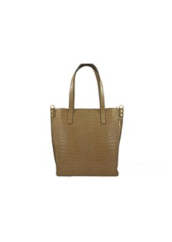 Duża torebka damska shopper - Beżowa ze sklepu butyolivier w kategorii Torby Shopper bag - zdjęcie 175337640