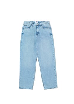 Cropp - Jasne jeansy baggy z acid wash - niebieski ze sklepu Cropp w kategorii Jeansy męskie - zdjęcie 175338310