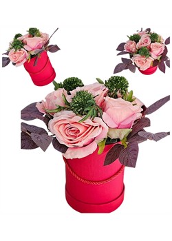 Flower box- śliczne róże na prezent /FL46A M218/ ze sklepu Pantofelek24.pl w kategorii Dekoracje - zdjęcie 175338980