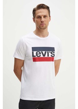 Levi&apos;s - T-shirt 39636.0000-white ze sklepu ANSWEAR.com w kategorii T-shirty męskie - zdjęcie 175339324