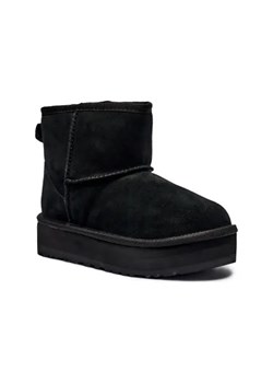 UGG Skórzane śniegowce CLASSIC MINI PLATFORM | z dodatkiem wełny ze sklepu Gomez Fashion Store w kategorii Buty zimowe dziecięce - zdjęcie 175347740