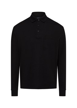 Andrew James Męska koszulka polo Mężczyźni Bawełna czarny jednolity ze sklepu vangraaf w kategorii T-shirty męskie - zdjęcie 175350030