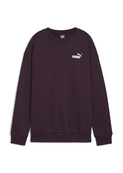 PUMA Bluza męska Ess Relaxed Small Logo bordowa ze sklepu taniesportowe.pl w kategorii Bluzy męskie - zdjęcie 175354000