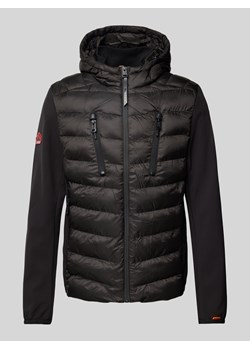 Kurtka softshell z kieszeniami zapinanymi na zamek błyskawiczny ze sklepu Peek&Cloppenburg  w kategorii Kurtki męskie - zdjęcie 175356724