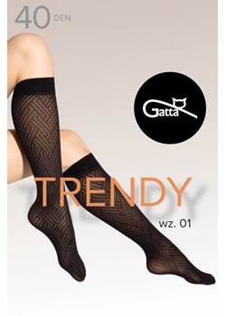 Podkolanówki Gatta Knee Socks 01 40 DEN nero ze sklepu kontri.pl w kategorii Podkolanówki - zdjęcie 175357682