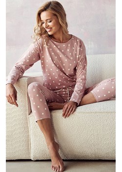 Bawełniana piżama damska Chloe 2979, Kolor róż pudrowy, Rozmiar S, Taro ze sklepu Intymna w kategorii Piżamy damskie - zdjęcie 175360293