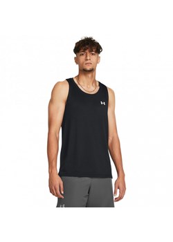 Męski top do biegania Under Armour UA Launch Singlet - czarny ze sklepu Sportstylestory.com w kategorii T-shirty męskie - zdjęcie 175362464