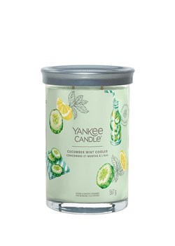 Yankee Candle Duża świeca tumbler &quot;Cucumber Mint Cooler&quot; - 567 g ze sklepu Limango Polska w kategorii Świece i dyfuzory - zdjęcie 175366431