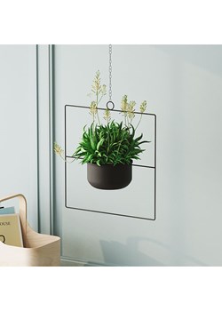 Scandinavia Concept Wiszący kwietnik w kolorze czarnym - 40 x 40 cm ze sklepu Limango Polska w kategorii Doniczki i osłonki - zdjęcie 175366844