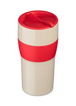 koziol Kubek termiczny &quot;Aroma To Go XL&quot; w kolorze kremowo-czerwonym - 700 ml ze sklepu Limango Polska w kategorii Kubki termiczne - zdjęcie 175368373