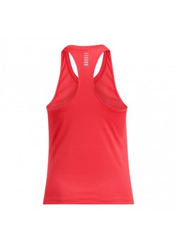 Damski top do biegania Under Armour UA Streaker Singlet - czerwony ze sklepu Sportstylestory.com w kategorii Bluzki damskie - zdjęcie 175370451