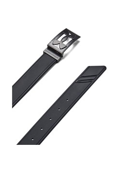Męski pasek Under Armour M Driver Silicone Belt - czarny ze sklepu Sportstylestory.com w kategorii Paski męskie - zdjęcie 175370813