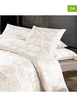 CXL by Christian Lacroix Satynowe poszewki (2 szt.) w kolorze beżowym na poduszkę ze sklepu Limango Polska w kategorii Poduszki dekoracyjne - zdjęcie 175376452