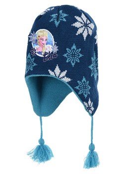 Disney Frozen Czapka &quot;Kraina Lodu&quot; w kolorze niebieskim ze sklepu Limango Polska w kategorii Czapki dziecięce - zdjęcie 175376582