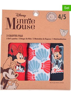 Disney Minnie Mouse Majtki (3 pary) &quot;Minnie&quot; ze wzorem ze sklepu Limango Polska w kategorii Majtki dziecięce - zdjęcie 175376632