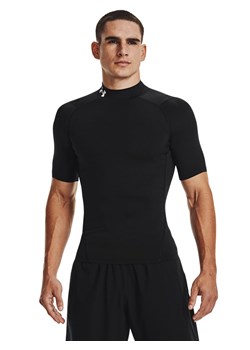 Under Armour Koszulka sportowa &quot;Comp Mock&quot; w kolorze czarnym ze sklepu Limango Polska w kategorii T-shirty męskie - zdjęcie 175380061