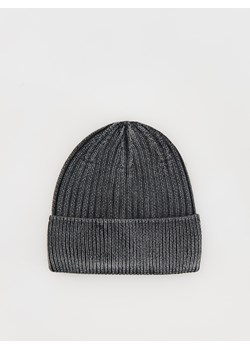 Reserved - Bawełniana czapka - ciemnoszary ze sklepu Reserved w kategorii Czapki dziecięce - zdjęcie 175382562