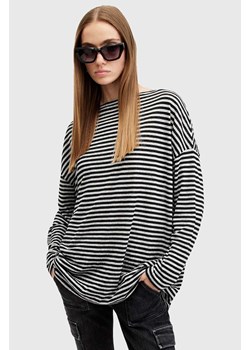 AllSaints bluzka RITA STRIPE TEE damska kolor biały wzorzysta W003JY ze sklepu ANSWEAR.com w kategorii Bluzki damskie - zdjęcie 175385831