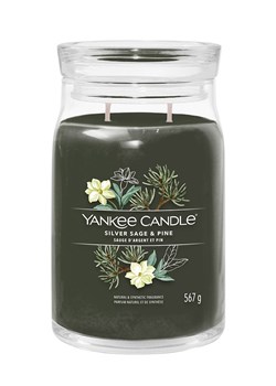 Yankee Candle Świeca zapachowa &quot;Silver Sage &amp; Pine&quot; - 567 g ze sklepu Limango Polska w kategorii Świece i dyfuzory - zdjęcie 175388574