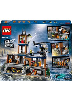 LEGO LEGO® City 60419 &quot;Police station on prison island&quot; - 7+ ze sklepu Limango Polska w kategorii Zabawki - zdjęcie 175388700