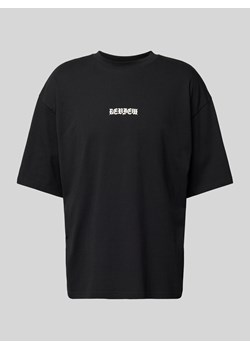 T-shirt o kroju oversized z nadrukiem z logo ze sklepu Peek&Cloppenburg  w kategorii T-shirty męskie - zdjęcie 175391273