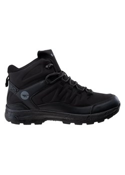 Buty Hi-Tec Selven Mid 92800377427 czarne ze sklepu ButyModne.pl w kategorii Buty trekkingowe męskie - zdjęcie 175394953