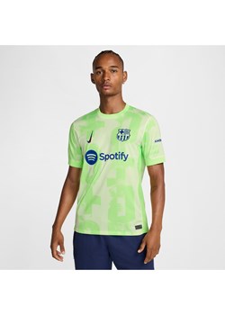 Męska koszulka piłkarska Nike Dri-FIT FC Barcelona Stadium 2024/25 (wersja trzecia) – replika - Żółty ze sklepu Nike poland w kategorii T-shirty męskie - zdjęcie 175395460