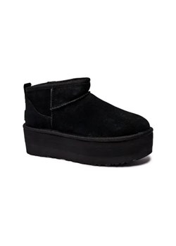 UGG Skórzane śniegowce W CLASSIC ULTRA MINI | z dodatkiem wełny ze sklepu Gomez Fashion Store w kategorii Śniegowce damskie - zdjęcie 175396710