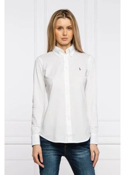 POLO RALPH LAUREN Koszula HEIDI | Slim Fit ze sklepu Gomez Fashion Store w kategorii Koszule damskie - zdjęcie 175400451