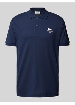 Koszulka polo z nadrukiem z logo model ‘Piquet’ ze sklepu Peek&Cloppenburg  w kategorii T-shirty męskie - zdjęcie 175402802