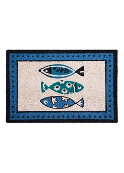 Trendy Kitchen by EXCÉLSA Wycieraczka &quot;Mandala&quot; w kolorze niebieskim - 60 x 40 cm ze sklepu Limango Polska w kategorii Dom - zdjęcie 175403344