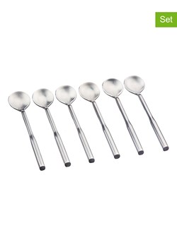 Björn Łyżeczki (6 szt.) "Abel" w kolorze srebrnym do kawy - dł. 16 cm - id: 13755896 - marki Björn - 175403552 Björn Łyżeczki (6 szt.) "Abel" w kolorze srebrnym do kawy - dł. 16 cm ze sklepu Limango Polska w kategorii Sztućce - zdjęcie 175403552