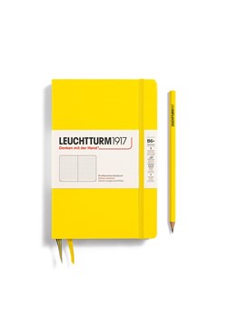 LEUCHTTURM1917 Notatnik w kolorze żółtym w kropki - B6+ ze sklepu Limango Polska w kategorii Akcesoria biurowe - zdjęcie 175403801