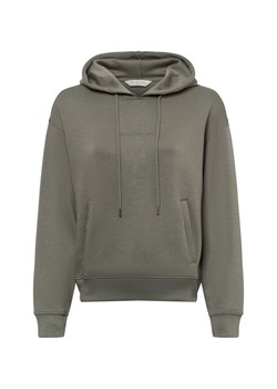 Msch Copenhagen Damski sweter z kapturem Kobiety khaki jednolity ze sklepu vangraaf w kategorii Bluzy damskie - zdjęcie 175407043