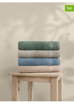 Colourful Cotton Ręczniki (4 szt.) w różnych kolorach do rąk ze sklepu Limango Polska w kategorii Ręczniki - zdjęcie 175411613