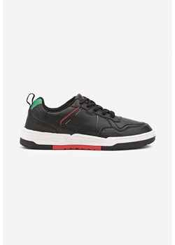 Czarno-Zielone Płaskie Buty Sportowe Sneakersy ze Sznurowaniem i Perforacją Innasea - id: 354107 - marki born2be - 175413631 Czarno-Zielone Płaskie Buty Sportowe Sneakersy ze Sznurowaniem i Perforacją Innasea ze sklepu born2be.pl w kategorii Buty sportowe dziecięce - zdjęcie 175413631