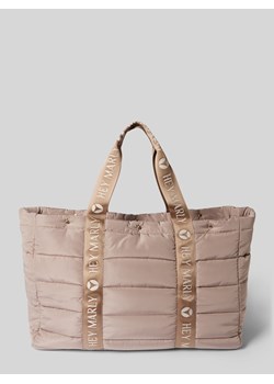 Torebka z ozdobnymi szwami model ‘Travel Buddy’ ze sklepu Peek&Cloppenburg  w kategorii Torby Shopper bag - zdjęcie 175414471