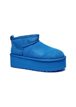 UGG Skórzane śniegowce W CLASSIC ULTRA MINI | z dodatkiem wełny ze sklepu Gomez Fashion Store w kategorii Śniegowce damskie - zdjęcie 175415874